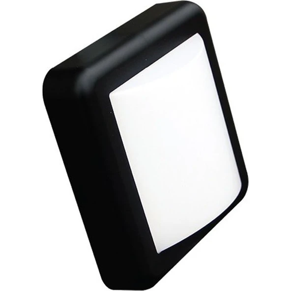 Ack Uzmlight Ack AH07-05031 6500K Beyaz Işık 4W Siyah Kasa IP44 LED Duvar Apliği Bahçearmatürü - 2