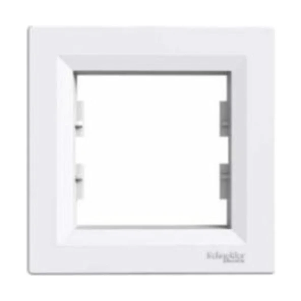 Schneider Asfora Beyaz Tekli Çerçeve 10 Lu ürün görseli