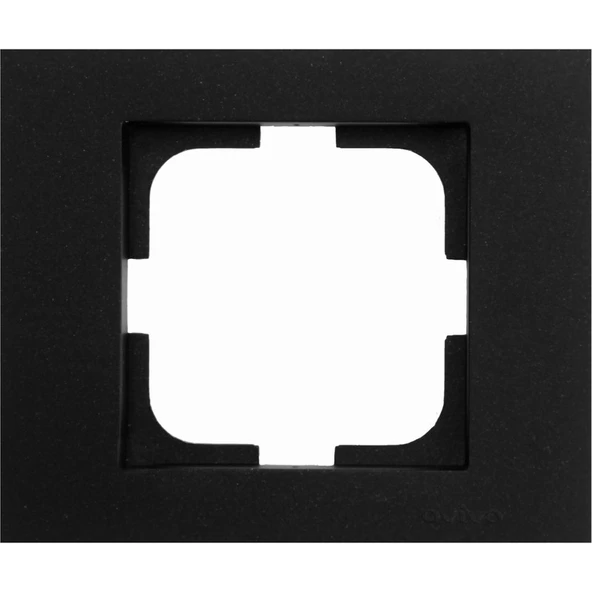 Ovivo Grano Siyah Tekli Çerçeve ürün görseli 1