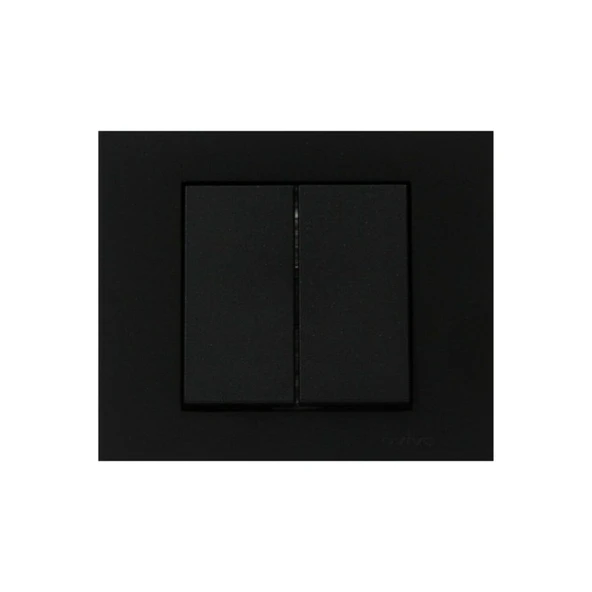 Ovivo Siyah Grano Komitatör 12 Adet (Çerçeve Dahil ürün görseli 1