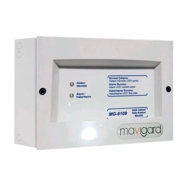 Mavigard Mg 6108 Akıllı Adresli Sistem Röle Kontrol Modülü (8 Çıkışlı)