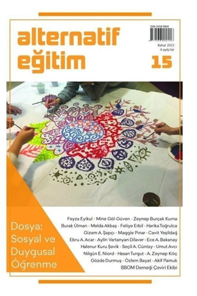 Alternatif Eğitim Dergisi 15. Sayı: Sosyal ve Duygusal Öğrenme