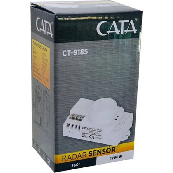 Cata Mikrodalga Radar Sensör CT-9185 - Resim 2
