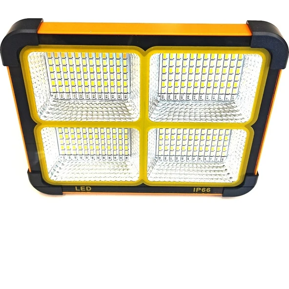 Horoz TURBO-200 200W Taşınabilir Solar LED Projektör Güneş Enerjili - Resim 2