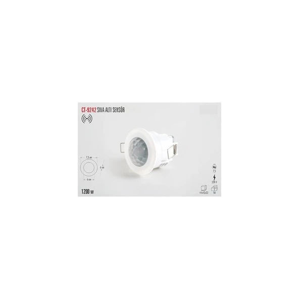 Cata CT-9242 360 Derece Sıva Altı Hareket Algılayıcı Sensör - Resim 2