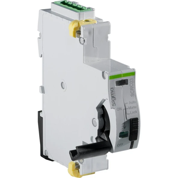 Sigma Elektrik SCRC03 Otomatik Yeniden Kurma Ünitesi + 4X63 300MA Kaçak Akım Rölesi - Resim 3