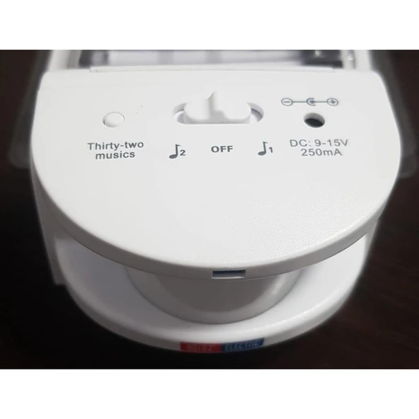 Horoz Sensörlü Kablosuz Zil - Resim 2