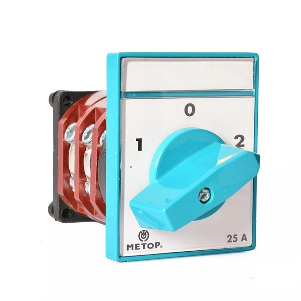 Metop Pako Şalter Kutup Değiştirici(2-0-1) 3P 25A Mt 029 25 ürün görseli