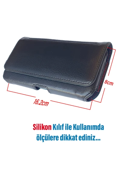 EXENAR iPhone 16 Kemer Kılıf - Bele Takılan Kemer Kılıfı Kapaklı - Resim 3