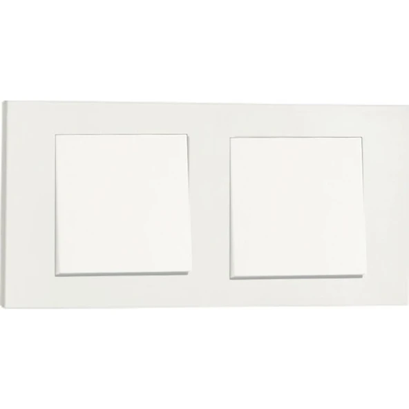 Ovivo Grano Beyaz 2'li Set Anahtar + Anahtar ürün görseli 1