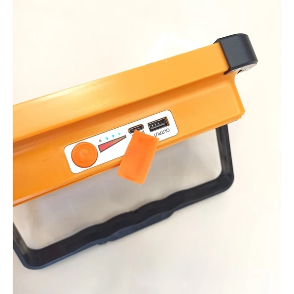 Horoz TURBO-200 200W Taşınabilir Solar LED Projektör Güneş Enerjili - Resim 3