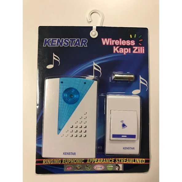 Kenstar Uzaktan Kumandalı Kablosuz Wıreless Kapı Zili - 2