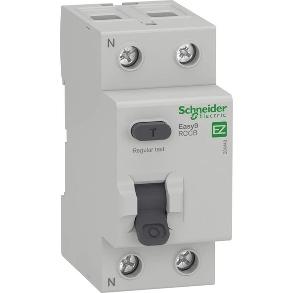 Schneider Electric SCHNEIDER EASY9 EZ9R05240 AC TİP KAÇAK AKIM RÖLESİ (2x40A, 30mA) ürün görseli