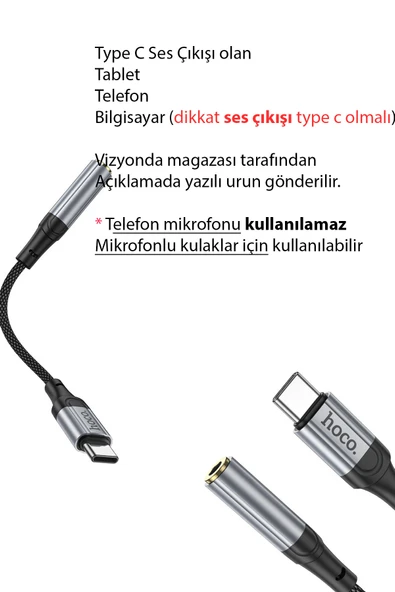 EXENAR Honor Magic Uyumlu Magic7 Pro - Lite Uyumlu Kulaklık AUX TYPE C Dönüştürcü Çevirci - Resim 2