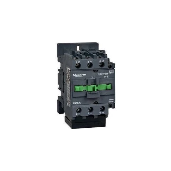 Schneider Electric LC1E40M5 40A 18,5kW Kontaktör 3P 220VAC ürün görseli