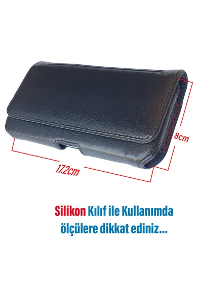 EXENAR iPhone 16 PRO MAX Kemer Kılıfı - 16 Plus Bel Kemer Kılıf Kapaklı Çanta - Resim 3