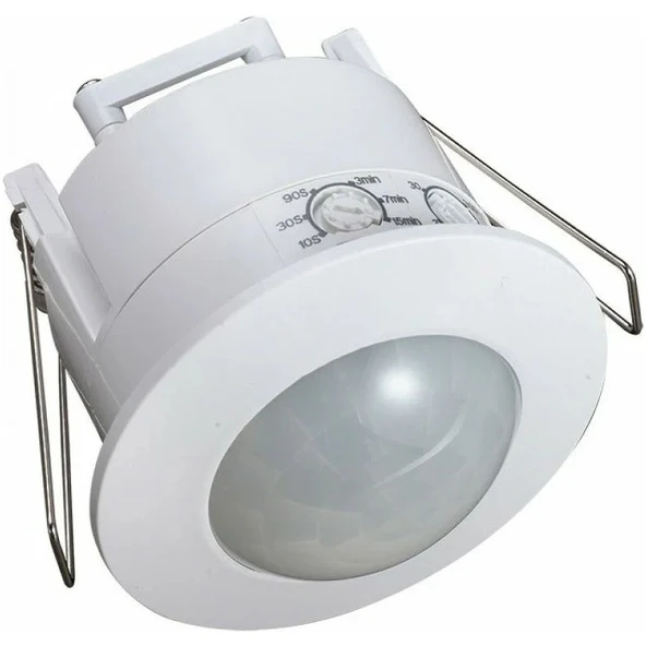 Ack AY31-01040 220V 360 Derece Sıva Altı Tavan Tipi Hareket Sensörü - 1