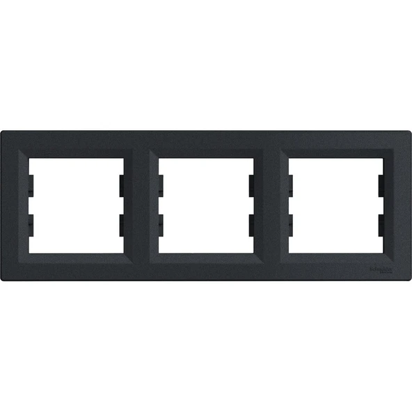 Schneider Electric Asfora Plus Üçlü Çerçeve Antrst ürün görseli