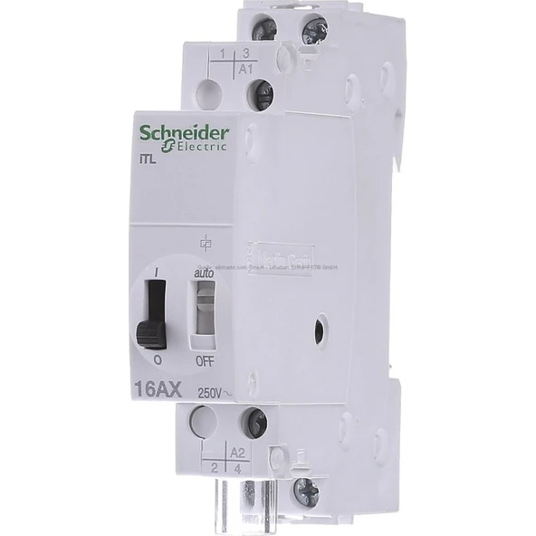 Schneider Electric A9C30812 2X16A Darbe Akım Anahtarı 230Vac ürün görseli