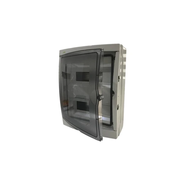 Uzm Light Adal Otomat Kutusu S/ü 26 Lı Halojen Free Şeffaf Kapak Nemli Yer Dağıtım Tipi IP65 - Resim 4