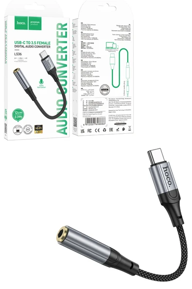 EXENAR Poco F7 Uyumlu F7 Pro - F7 Ultra Kulaklık Dönüştürcü TYPE C AUX Kulaklık Çevircisi - Resim 4