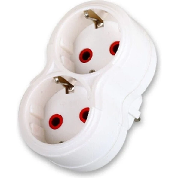 BSSM Fetih İkili Topraklı Fişli Priz ürün görseli