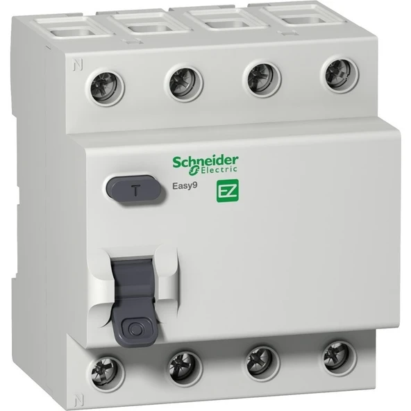 Schneider EZ9R05440 Schneider Kaçak Akım Koruma Rölesi - 40 Amper, 4 Kutup , 30MA , Ac Sınıfı - Easy ürün görseli