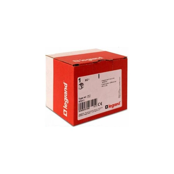 Legrand 403182 Kaçak Akım Koruma Rölesi 1X25A 30 Ma Ac Tip - Resim 4
