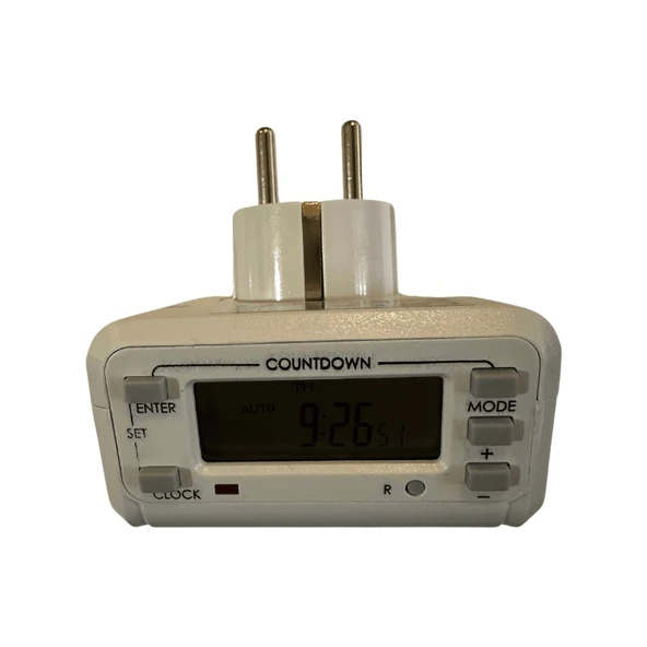 Cata CT-9182 3680W 16 Amper Dijital Zaman Saati (8 Adet) - Resim 4