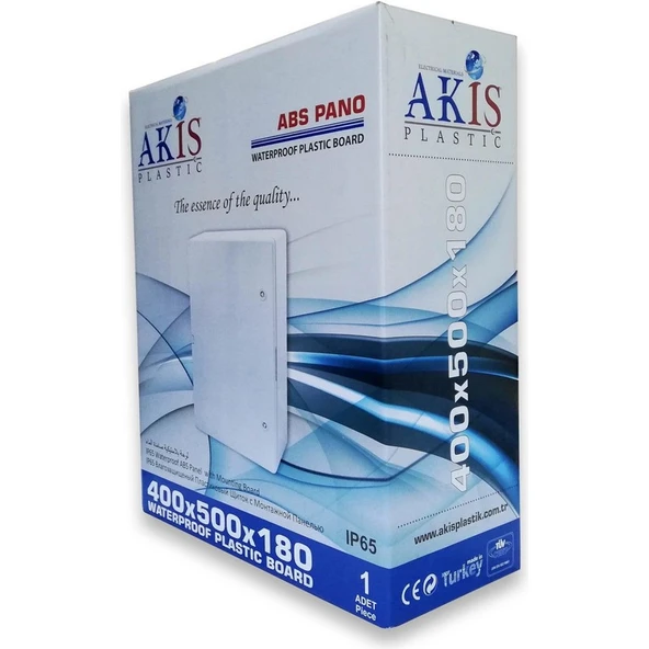 Akiş Akab-400180 Opak Kapaklı Abs Plastik Elektrik Panosu (40X50X18 Cm) - Resim 5