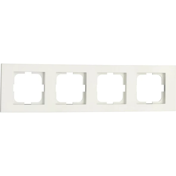 Ovivo Grano Beyaz Dörtlü Çerçeve ürün görseli 1