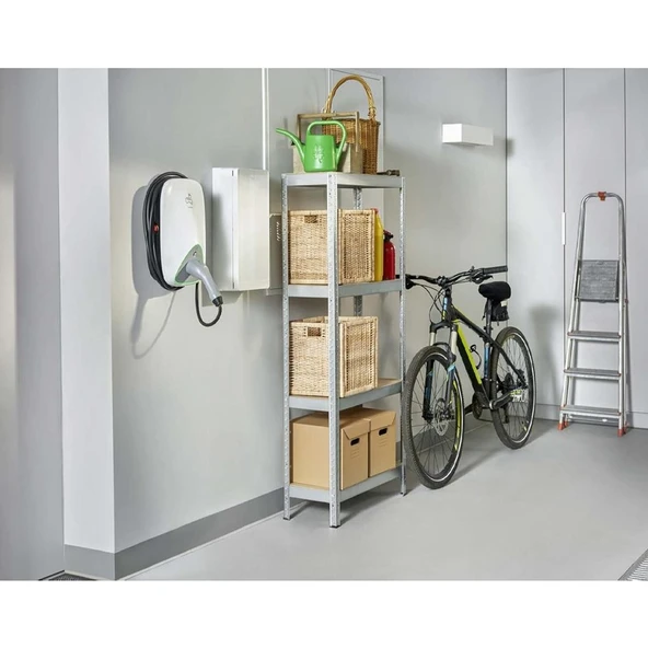 Schneider Electric SCHNEİDER ELECTRİC ELECTRİC Evlink Wallbox Evh4S11Nc 11Kw 16A T2 Kablo Bağlantılı Araç Şarj İstasyonu - Resim 5