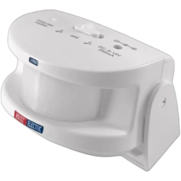 Horoz Electric Horoz Play 4,5V Dc Kablosuz Sensörlü Kapı Zili 086-005-0001 - Resim 2