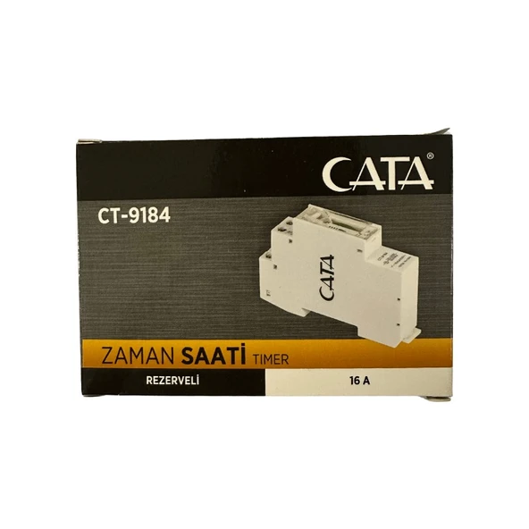 Cata CT-9184 16 Amper Rezerveli Zaman Saati (2 Adet) - Resim 2