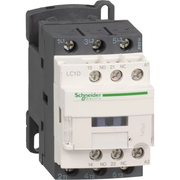 Schneider LC1D09M7 9A 4kW Güç Kontaktörü 220VAC 3kutup 1NA+1NK - 1