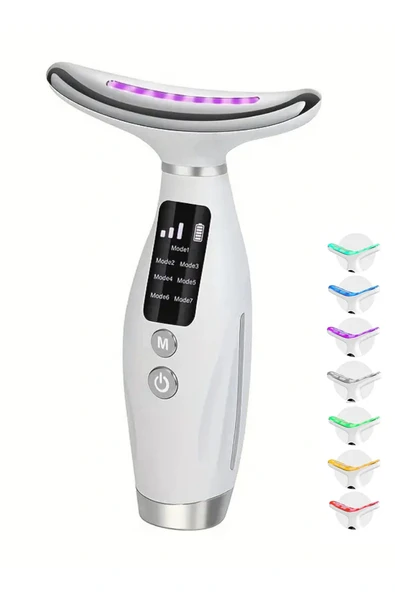 EXENAR Yüz Ve Boyun Masaj Aleti - EMS Güzellik Cihazı - Sıkılaştırıcı Etkili -Kırışıklık Karşıtı Bakım ürün görseli