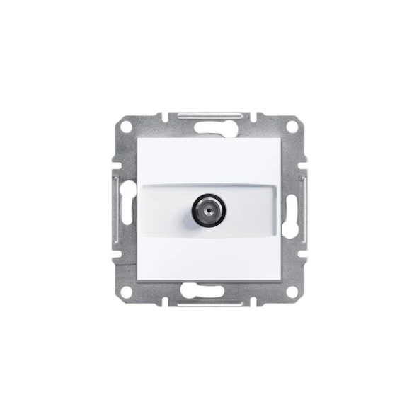 Schneider Asfora Beyaz Sat Prizi Sonlu Uydu Prizi Çerçevesiz EPH3770121 ürün görseli