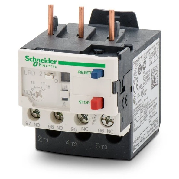 Schneider Electric Schneider Lrd-21 12-18A Termik Röle - 1