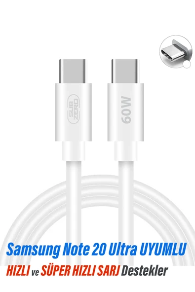 EXENAR Samsung Note 20 Ultra UYUMLU Şarj Kablosu 25W Hızlı Type-C Kablo Max 60W ürün görseli