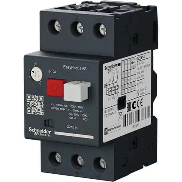 Schneider Gz1E14 Motor Koruma Şalteri 6-10A - Resim 3