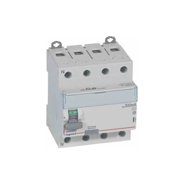 Legrand 411667 Dx³ Kaçak Akım Koruma Anahtarı 4X80A 300MA Ac Tip 4kutuplu ürün görseli 1