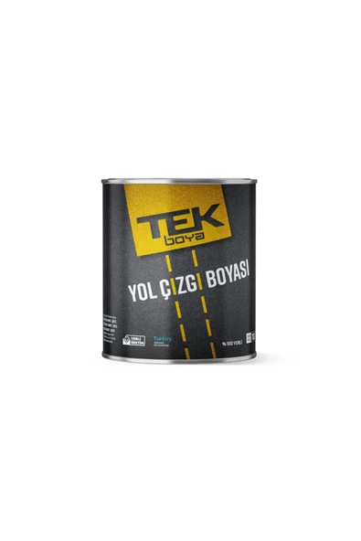 TEK YOL ÇİZGİ BOYASI 1,75 LT(3 KG) SARI