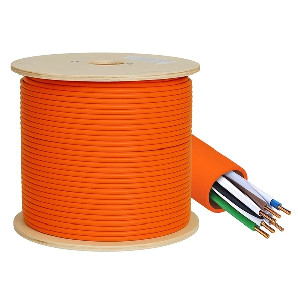 Mxcam Cat6 Kablo Dış Mekan 23awg 0.56mm 300 Metre Turuncu - 2