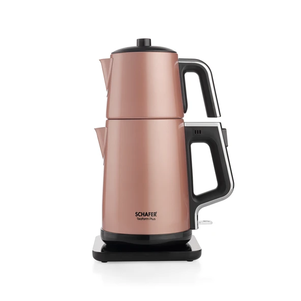 Schafer Teaform Plus Paslanmaz Çay Makinesi-Rosegold