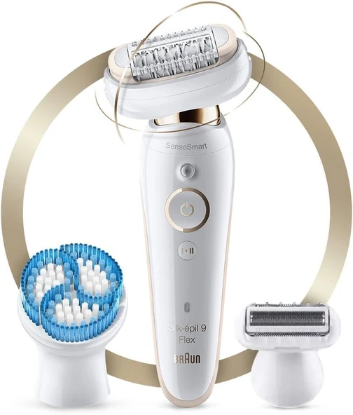 Braun Silk-Epil 9 Flex 9010 SensoSmart Islak Kuru Epilatör Teşhir