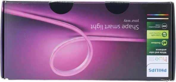 Philips Hue Outdoor Renkli Akıllı 2 m Şerit Led Teşhir - 6