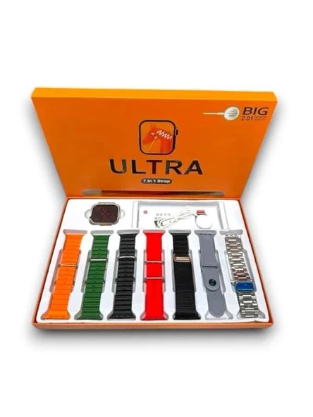 Watch 8 Ultra 7 Kordonlu Akıllı Saat - Resim 5