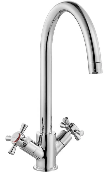 ECA Quadrille Tek Gövde Mutfak Eviye Bataryası Krom, 102108488