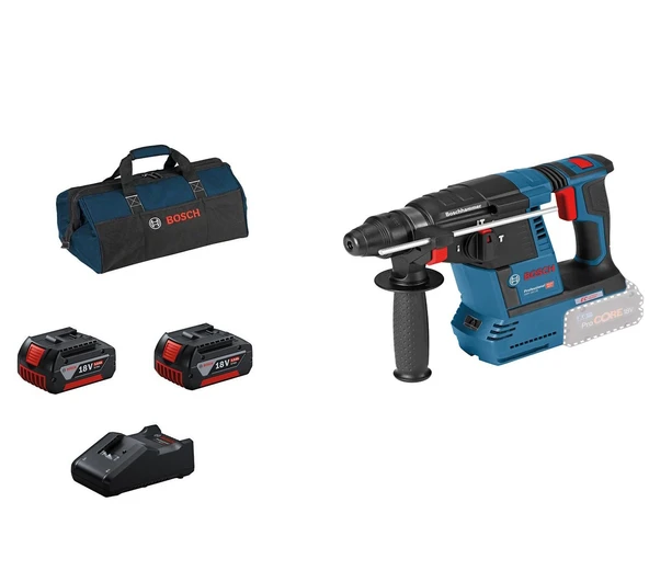 Bosch GBH 18V-26 2x5.0Ah Çift Akülü Kırıcı Delici - 1