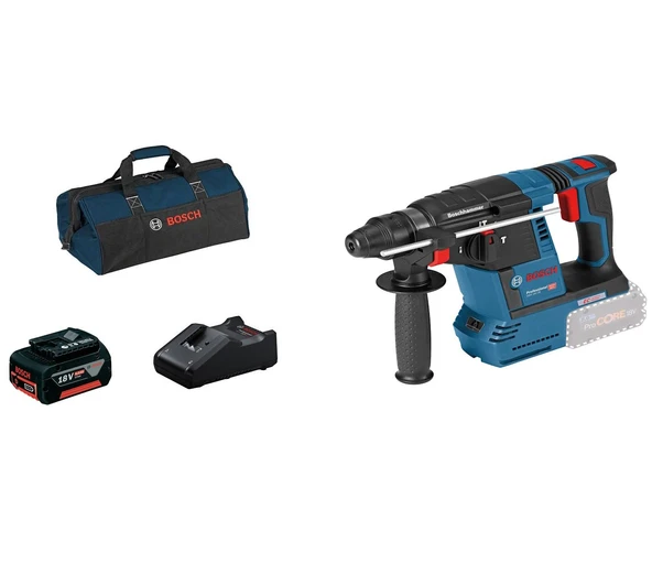 Bosch GBH 18V-26 1x4.0Ah Tek Akülü Kırıcı Delici - 1